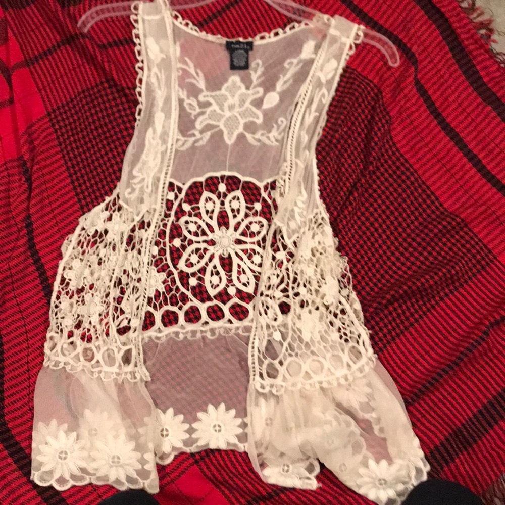Lace Vest